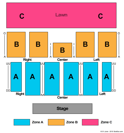 Soaring Eagle Casino & Resort Seating Chart